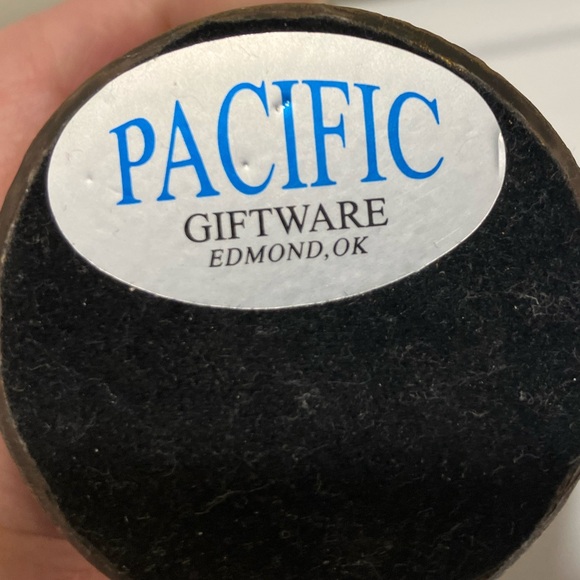 Golden Egyptian Pharaoh Canopic Jar, Pharaoh Bust Top, Text on Jar, 2001, EUC - Picture 11 of 12